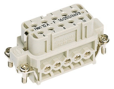 HART Buchseneinsatz HAN 10A 09200102812 250V 16A