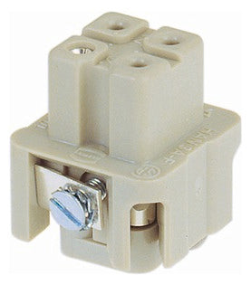HART Buchseneinsatz 3polig 09200032711