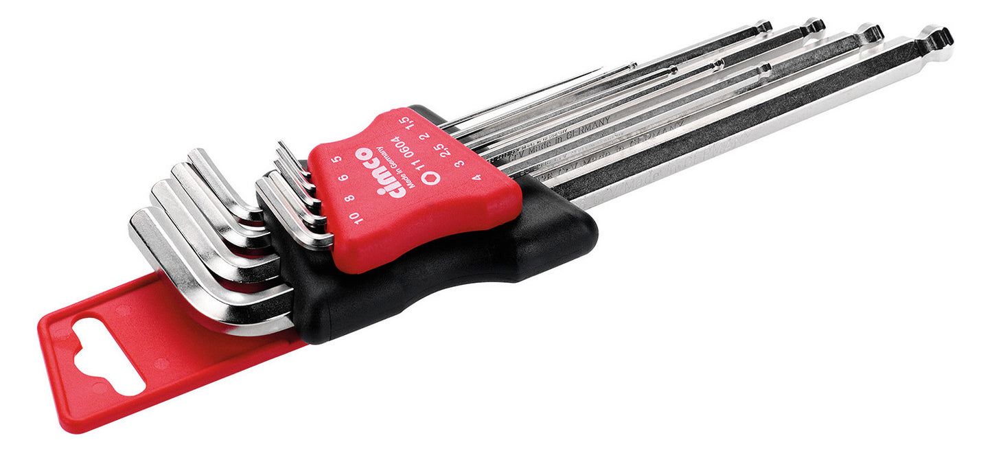 Cimco Sechskant-Stiftschlüssel-Satz 9-tlg. 110604