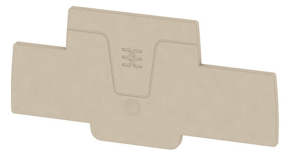 Weidmüller AEP 2T 2.5 Abschlussplatte beige f.APGTB2.5T A2T2.5 1547690000
