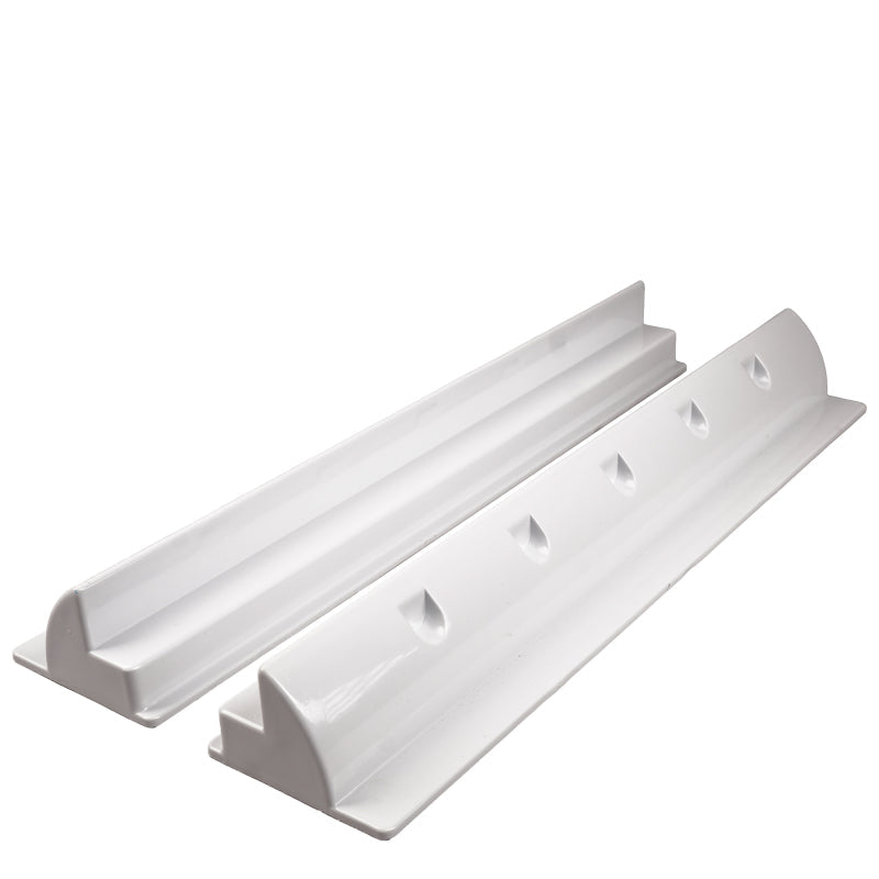 550mm Haltespoiler mit Schrauben weiß - WOMOSP55W - Homeiq24