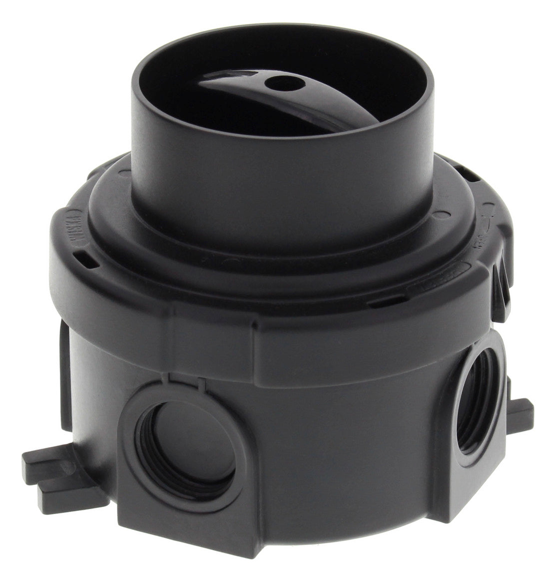 WISKA 2polig COMBI 304 SWITCH RS/1-2 BK Ausschalter Thermo schwarz 10110647