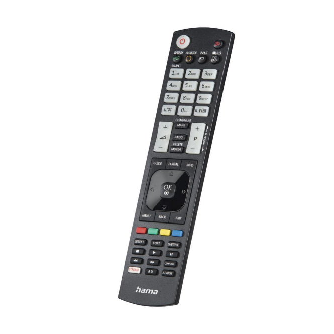 Hama TV-Ersatzfernbedienung 221061 LG-Layout/-Codes, leuchtende Tasten
