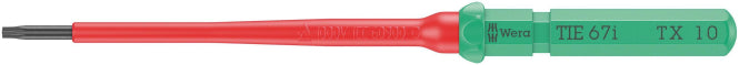 Wera VDE 67 i TX 10x157mm 05006534001 TIE Kraftform Kompakt f.TORX