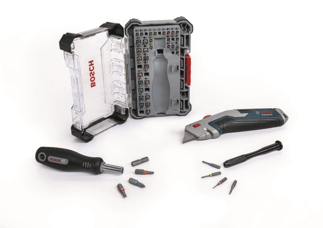Bosch Precision Bit Set 42tlg +Universal Teppichmesser 061599766R