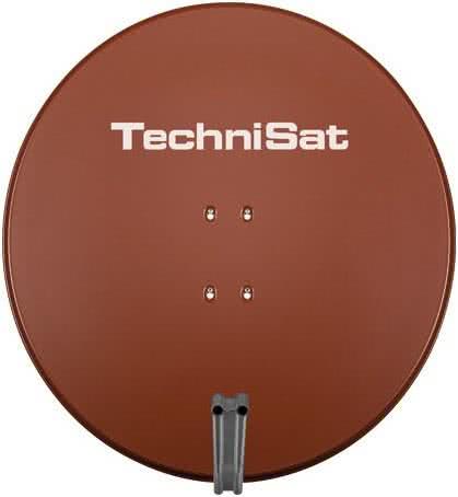 TechniSat SATMAN 850 Plus rot 1485/1644 m.AZ/EL-Halterung f.UNYSAT, ohne LNB