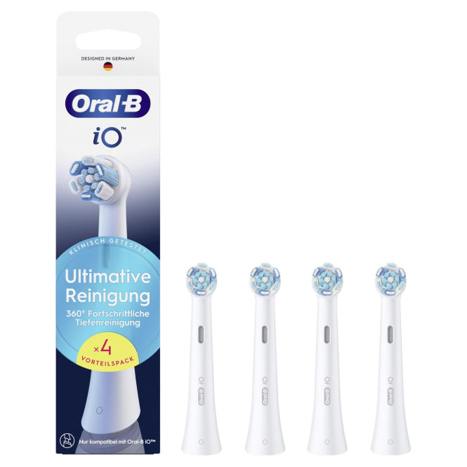 Braun Oral-B IO 4er Ersatzbürste Ultimative Reinigung 195027