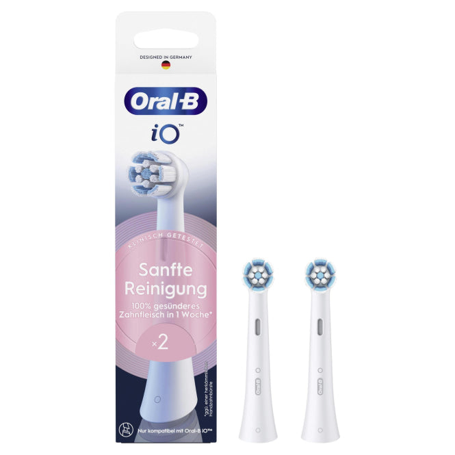 Braun Oral-B IO 2er Ersatzbürste Sanfte Reinigung 373609