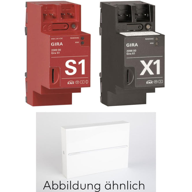 Gira KNX Sortiment 1xREG X1 + 1xREG S1 + Apple iPad 11 256GB silber