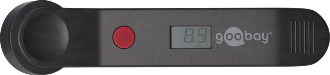 Goobay Digitaler Luftdruckprüfer PSI-Bar-KPA-Kg/cm, inkl.Batterie