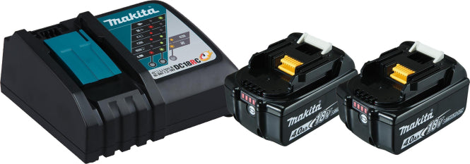 MAKI Power Source Kit Li 18,0V 197490-7 4Ah inkl. Schnellladegerät & 2 Akkus im