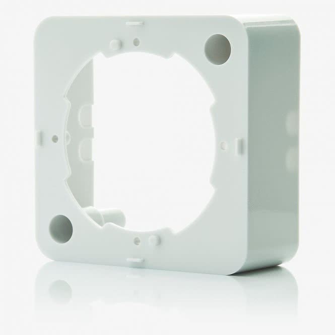 Fuba Aufputzrahmen perlweiß GDZ100 für Antennendosen