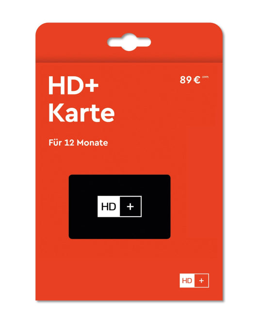 HD PLUS HD+ Karte für HD+ Modul SAT 1 Jahr HD Sat-Empfang (nur Karte)