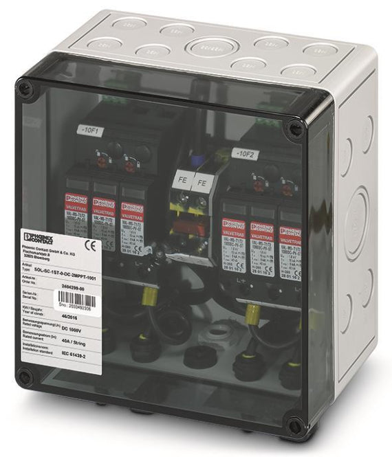 Phoenix SOL-SC-1ST-0-DC-2MPPT-1001 2404299 Schaltgerätekombination lo1,95A
