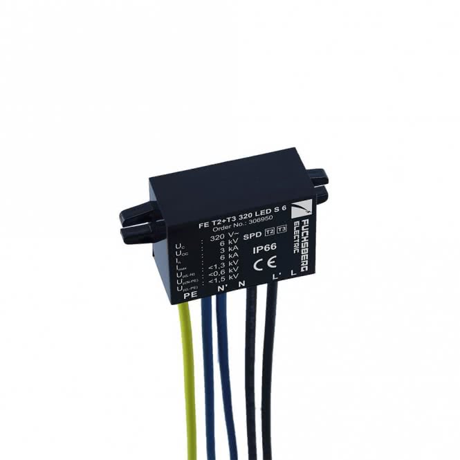 FUCHSBERG Überspannungsableiter für LED FE T2+T3 320 LED S 6 Typ 2 + 3