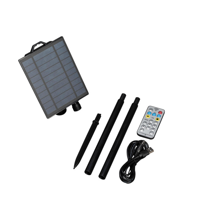 Solar-Batteriebox 4/6/8h Timer 3776-000 IP44 18650mA, f.24-31V LED Lichterketten