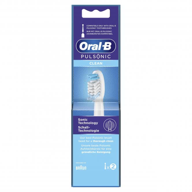 Braun Oral-B 2er Ersatzbürste Pulsonic Clean 299783