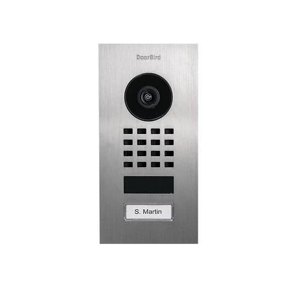 DoorBird IP Video D1101VSM Türstation Aufputz Edelstahl V2A, 1RT