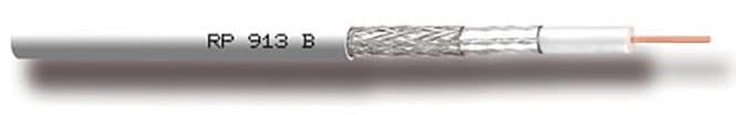 CAVEL Koaxleitung 130dB A++ ws RP913B 100m Ring für Kabelbox, dibKom zert.