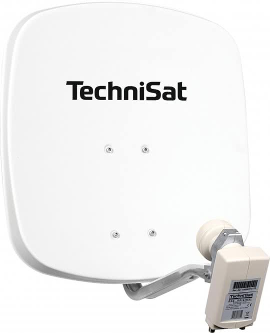 TechniSat DIGIDISH 45 weiß 1745/2882 mit Universal-Twin-LNB