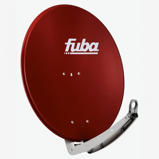 Fuba DAA 780 R Satellitenantenne rot Hochleistungs- 74x84cm Aluminium