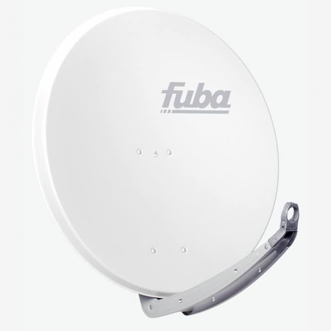 Fuba DAA 850 W Satellitenantenne weiß Hochleistungs- 85x85cm Aluminium