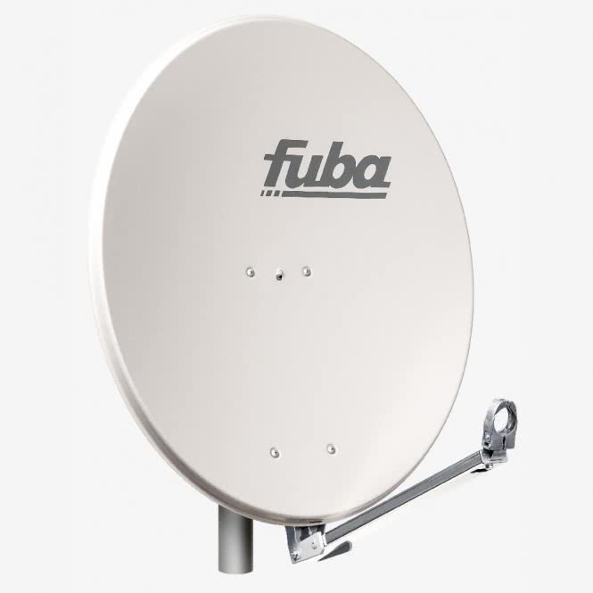 Fuba DAL 800 G Satellitenantenne h-grau 84x74cm Aluminium