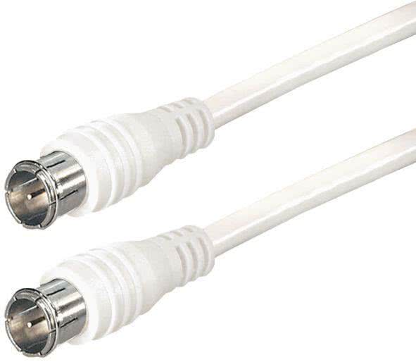 Hapena Antennen-Kabel 1,5m ws 13411 Quick-F-Stecker - Quick-F-Stecker 95dB