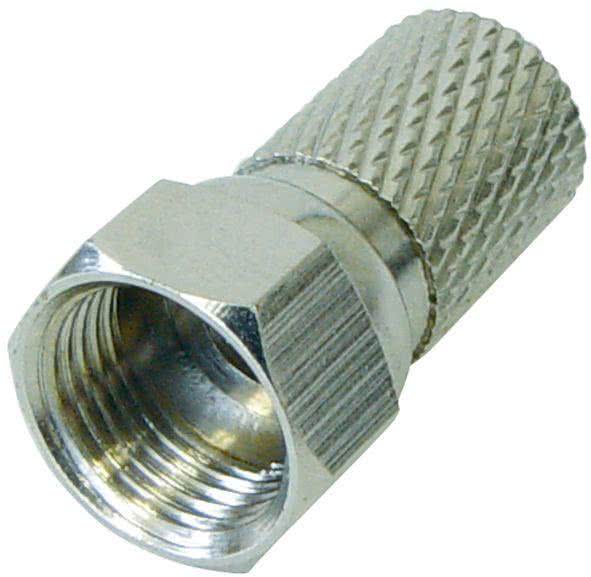 Hapena Aufdreh-F-Stecker 7,0mm 27609 für Koax-Kabel