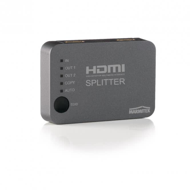 Marmitek Split 312 UHD gr HDMI-Splitter 4K UHD 1 Eingang/2 Ausgänge