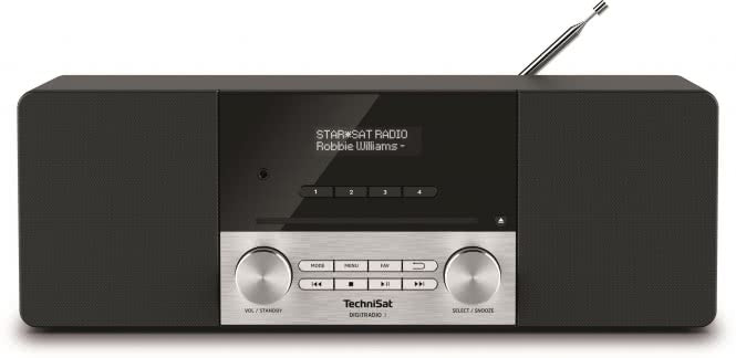 TechniSat DigitRadio 3 ASA sw/si DAB+/UKW,CD,USB,Bluetooth,2x10Watt
