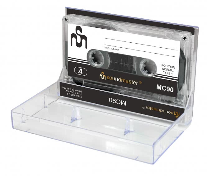 Soundmaster MC905P Eisen Audiokassette 5er Pack