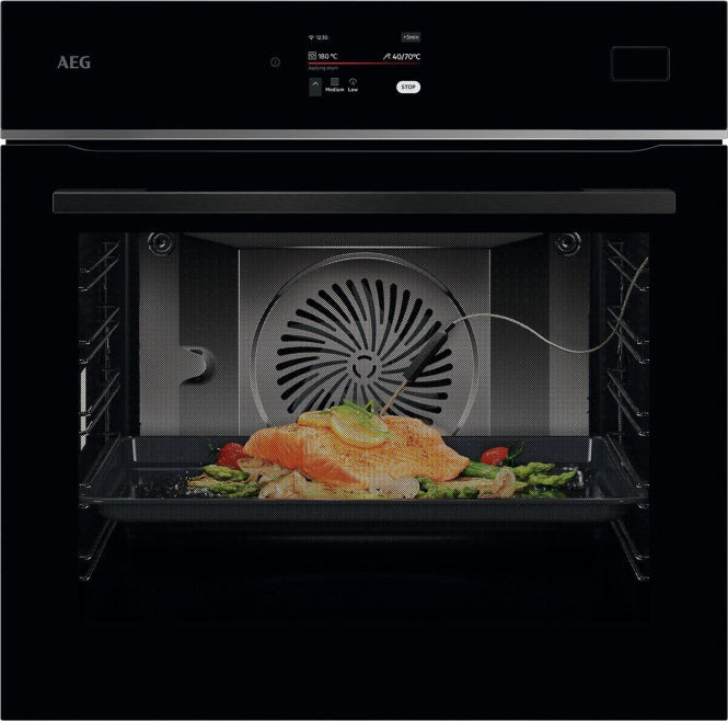 AEG TB8SB721AB sw EB-Dampfbackofen A++ MealAssist Serie 8000 SteamPro WIFI