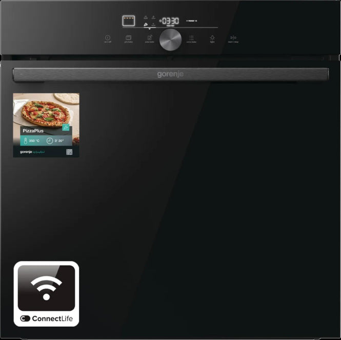Gorenje GO66EPIZZA350C EB-Backofen A+ 77L 23 Heizarten PizzaPlus