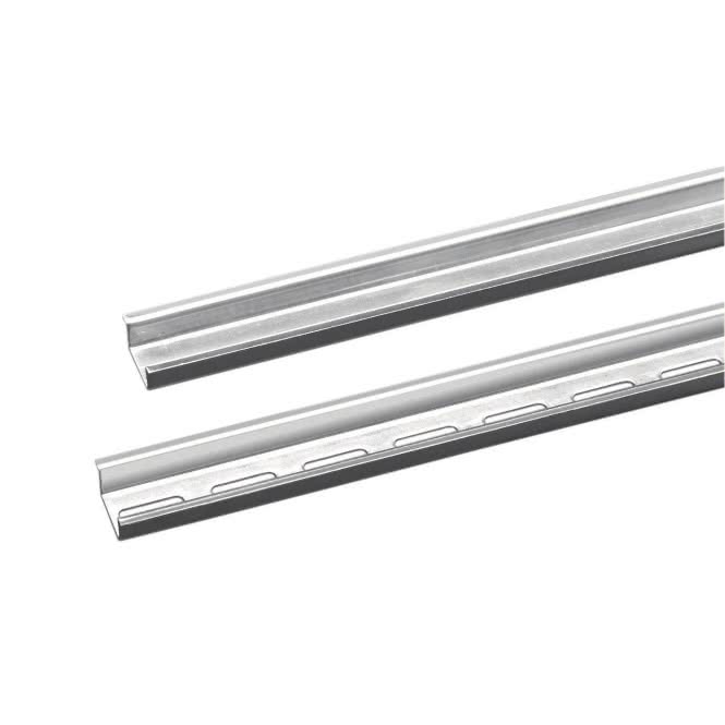 Hutschiene 35 x 15 mm gelocht 7896 ** 1,5 mm Material-Dicke, verzinkt