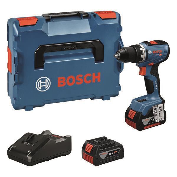Bosch Akku-Bohrschrauber 06019N3203 GSR 18V-65 2x5,0Ah L-Boxx