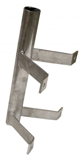 Mürwiker Sat-Wandhalter (Dackel) 100-48 Abstand:10cm Stahl (ST37) feuerverzinkt