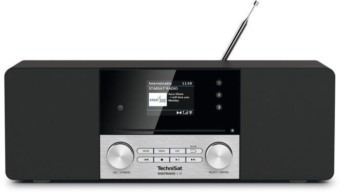 Technisat Digitradio 3 IR 0000/3956 DAB+,UKW,CD,MP3,Internetradio,BT,USB,AUX