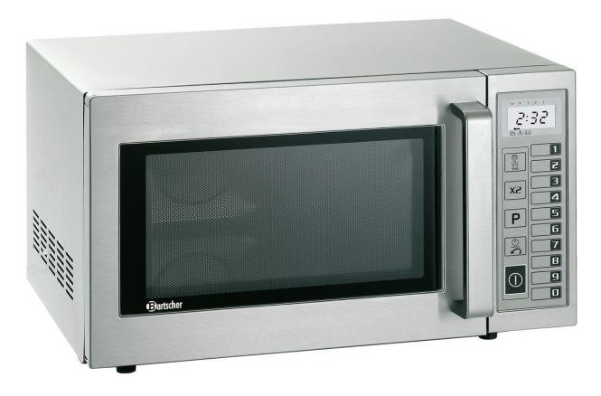 Bartscher Gewerbe-Mikrowelle DIG 1000W 25L 3Stufen Touch Timer