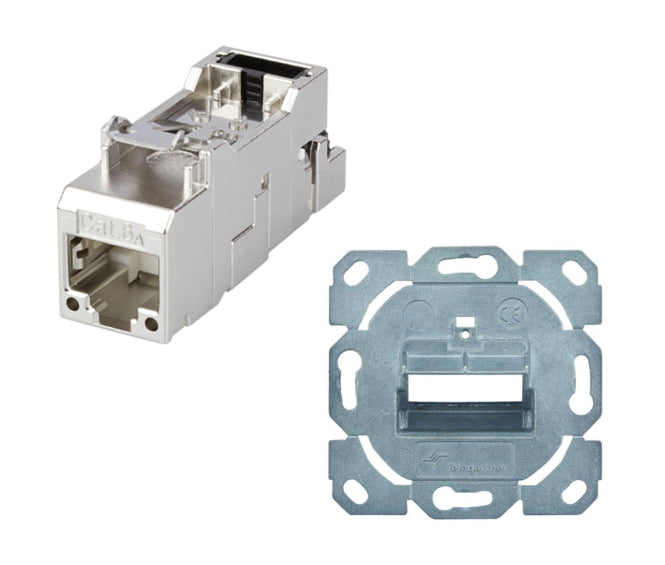 Telegärtner Sortiment bestehend aus: 10x Modulträger leer + 20x AMJ-S Modul