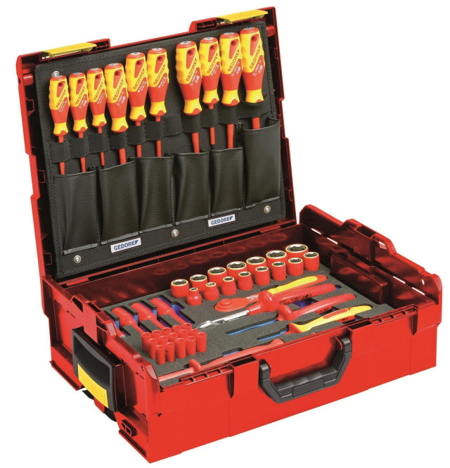 GEDORE VDE-Werkzeugsortiment HYBRID in 53 Tlg. L-Boxx 136, 1100-1094 2979063