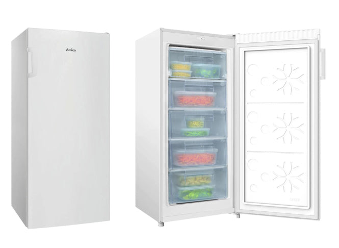 Amica GS 321 110 W ws Standgefrierschr. E 145L 125,9x54x55cm FrostControl