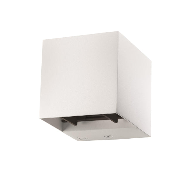 SGL Wandleuchte ARTES Mini weiß 641741 8W 380lm 3000K dimmbar IP44 86x100mm