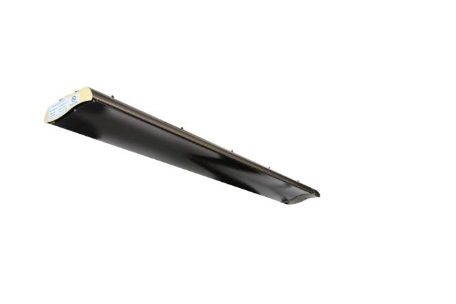 INFR infralogic Dunkelstrahler 3407 2.400 W mit Fernbedienung schwarz IP X4