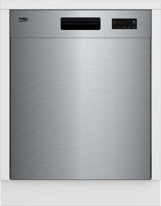 Beko BDUN 15430 X EB-Geschirrspüler D 60cm unterbau 48dB 11,5L 5Prg