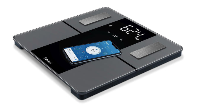 Beurer BF 500 Diagnosewaage Super Black Edition Bluetooth 760.11