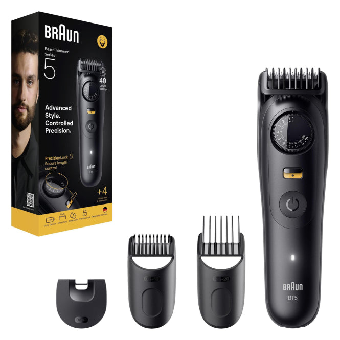 Braun Series 5 BT 5520 BeardTrimmer Akku/Netz 3 Aufsätze 244992