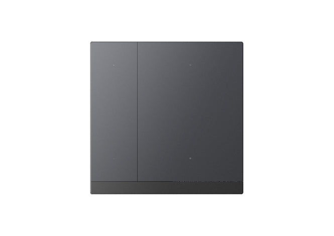 GVS WALTZ Tastsensor+ Aluminium 88187981 Anthrazit 2-fach
