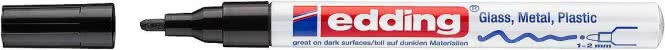 Edding e-751 Lackmarker schwarz 4-751001