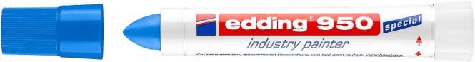 Edding e-950 Industrie Pastenmarker blau 4-950003